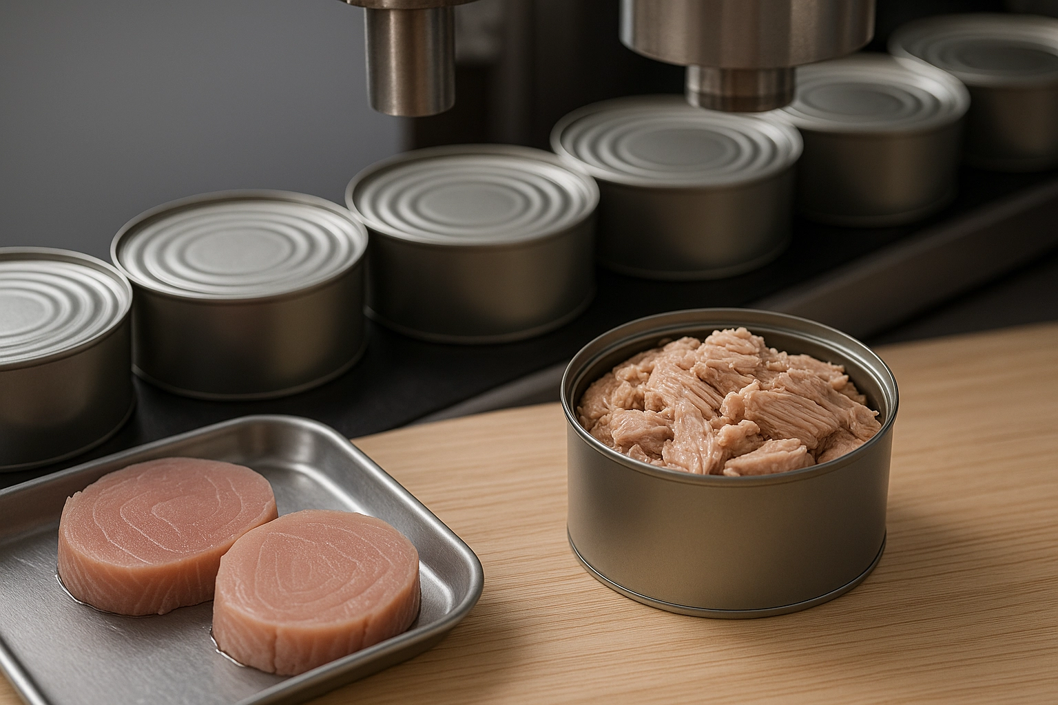 how canned tuna is made